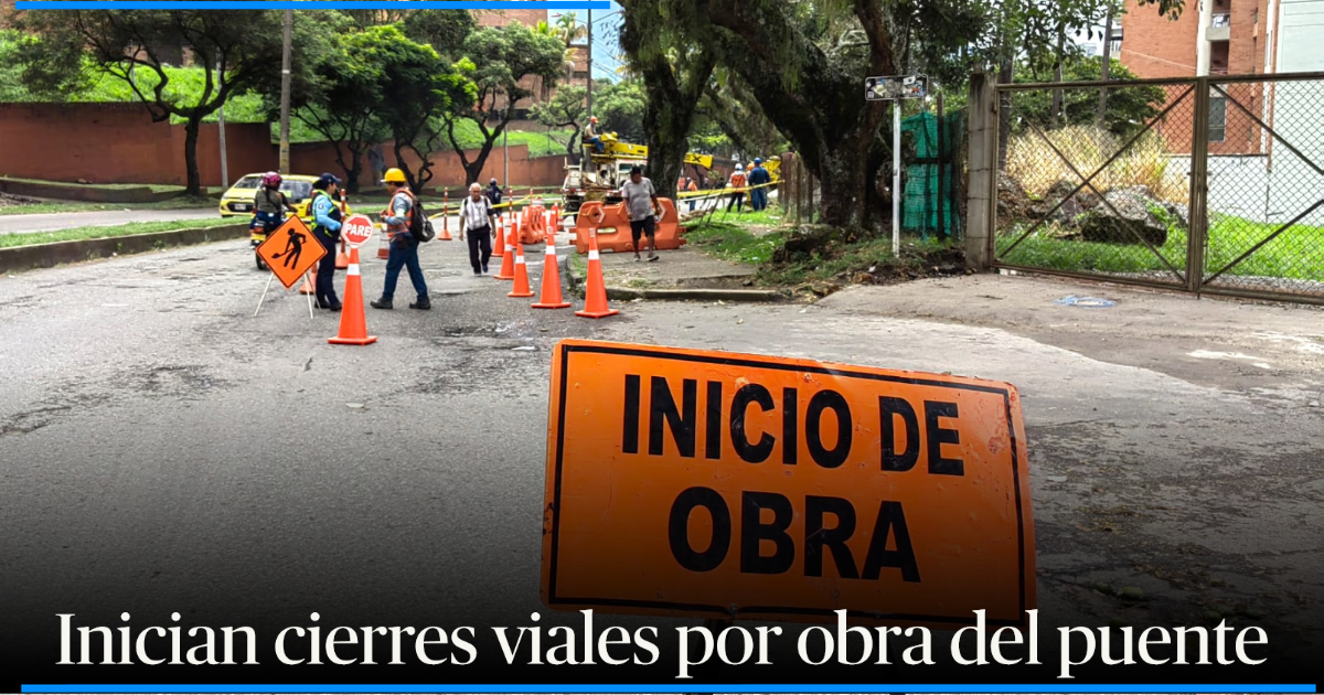 ¡alístese Para El Trancón Desde Hoy Inician Cierres Viales Por Obras